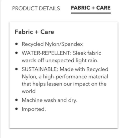 ATHLETA RAINIER 2-IN-1 TIGHTS size small regular - Picture 3 of 7